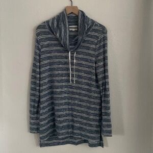 Soft Cowel neck long sleeve T shirt